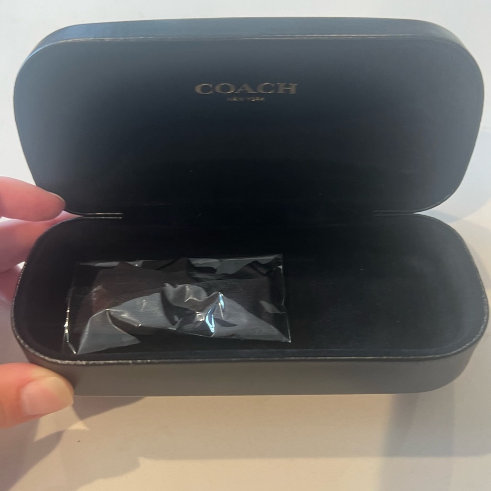 Coach Tortoise Sunglasses with Brown Lenses - Picture 5 of 5
